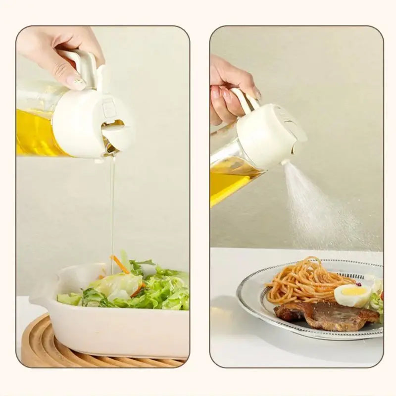 🧈 2-in-1 Oil Dispenser Bottle