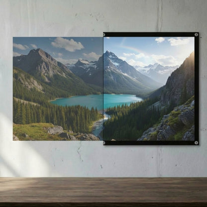 100” Portable Projector Screen 16:9 | Foldable & HD Display