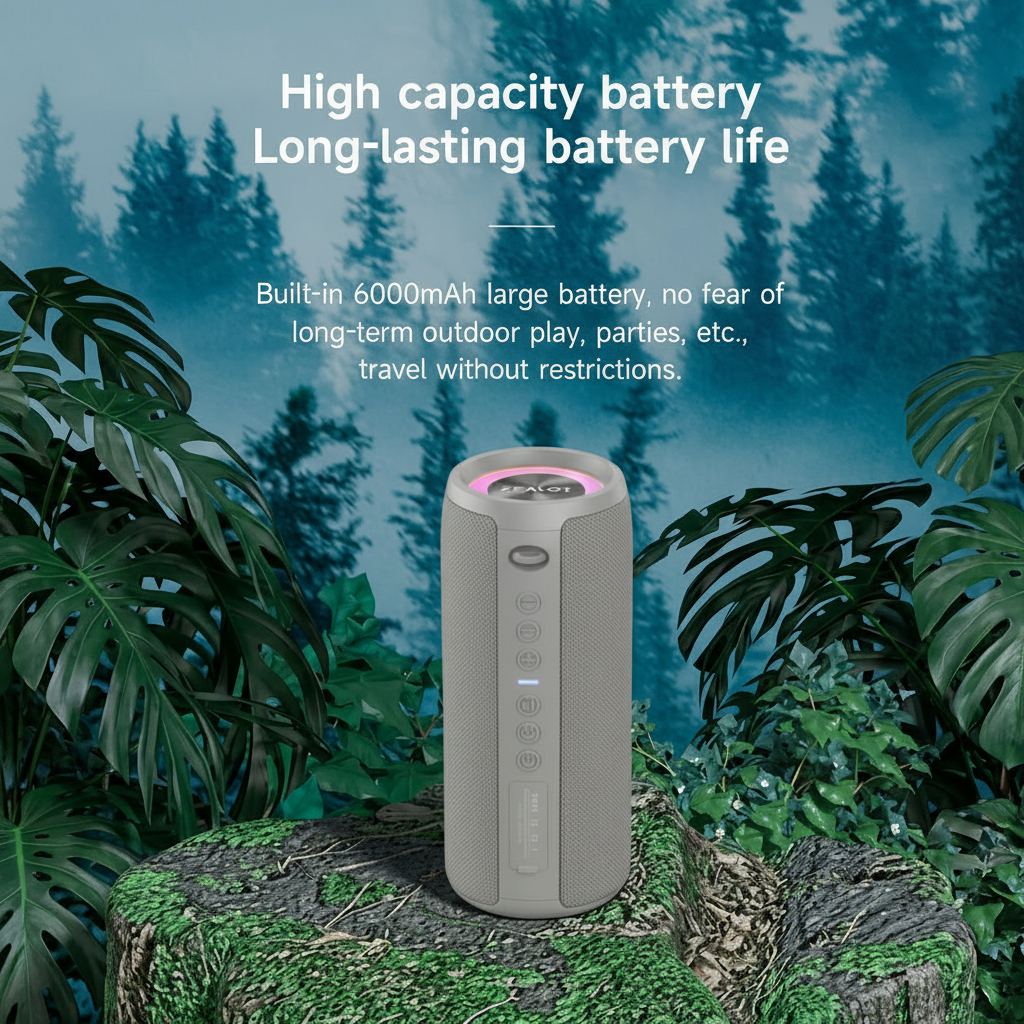 Portable Bluetooth Speaker 40W | Waterproof & Deep Bass