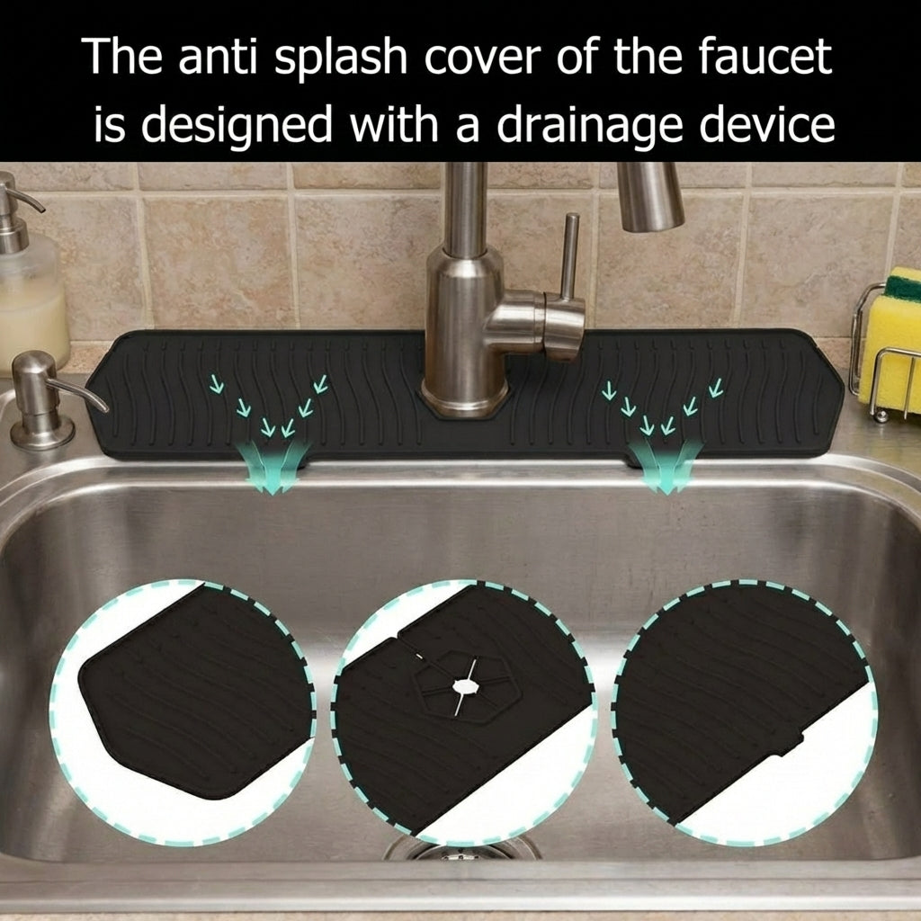 🚰 Faucet Splash Mat