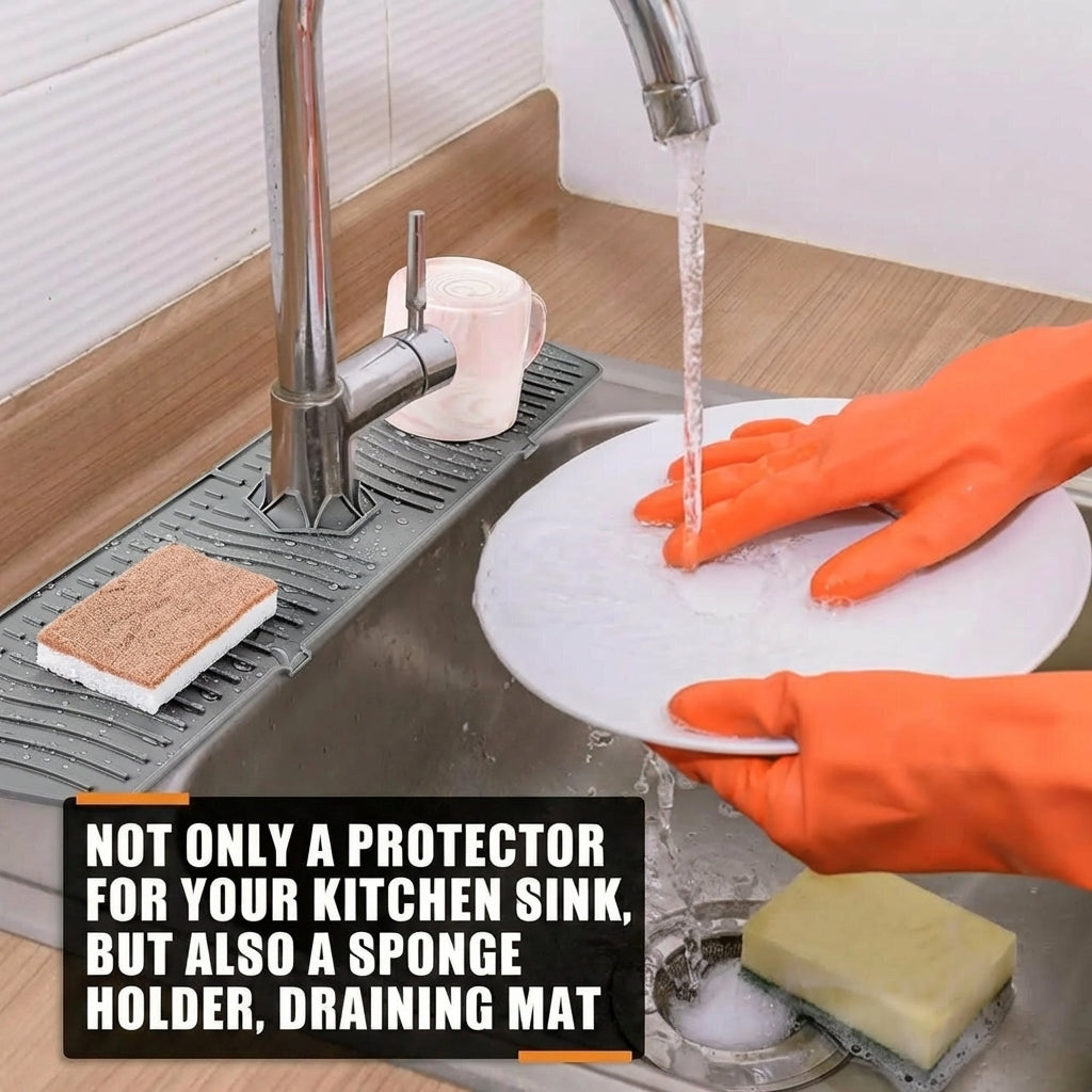 🚰 Faucet Splash Mat