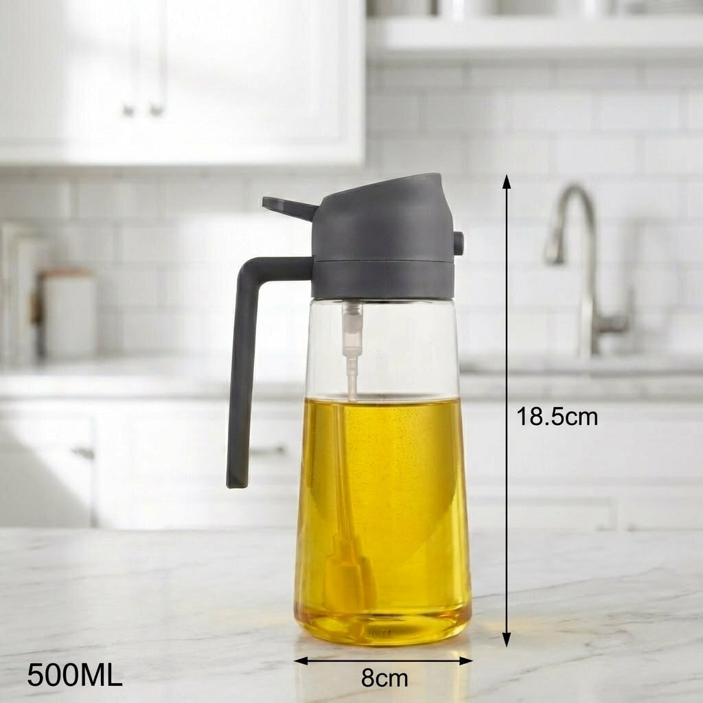 🧈 2-in-1 Oil Dispenser Bottle