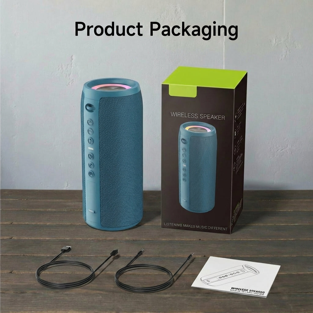 Portable Bluetooth Speaker 40W | Waterproof & Deep Bass