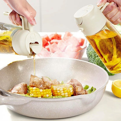 🧈 2-in-1 Oil Dispenser Bottle