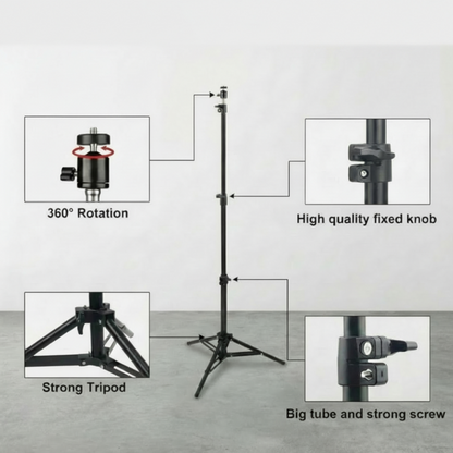 Adjustable Projector Tripod Stand | Stable & Portable